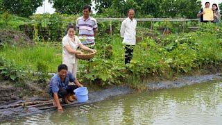 Sự thay đổi quá tuyệt vời ở Khu đất lên vườn trồng cây ở quê Phan Diễm ăn Nồi lẩu hải sản siêu ngon