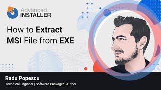 How to Extract an MSI File from a Setup EXE