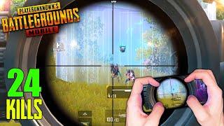 AWM - ЭТО МОЩЬ!  СОЛО ПРОТИВ СКВАДОВ | PUBG MOBILE - С ВЕБКОЙ НА РУКИ (HANDCAM)