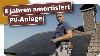 PV-Anlage auf einer Doppelhaushälfte in Detmold in nur 8 Jahren amortisiert