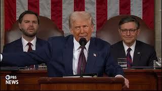 WATCH: Trump says Congress needs to pass ‘tax cuts for everybody’ | 2025 Trump address to Congress