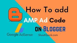 How to setup AMP Auto ads for blogger | Adsense Amp Auto Ads