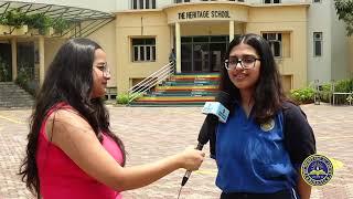 The Heritage School  is beaming with pride as student Manya Gupta  tops ISC 2023 in the country