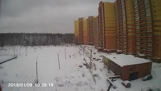 Черняховский квартал. Рассвет 09.01.2018.