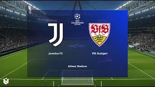 Juventus vs Stuttgart ● Champions League 2024/25 ● Gameplay Pes 2021