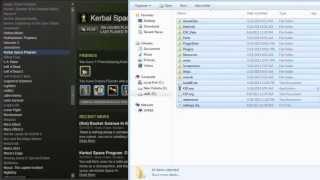 Kerbal Space Program Tutorial - How To Install Mods