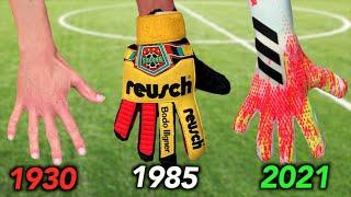 Testing Goalkeeper Gloves from 1930 to 2021 - how much have they changed?