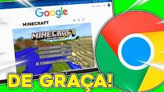 COMO JOGAR MINECRAFT NO GOOGLE DE GRAÇA 2024 VERSÃO ATUALIZADA