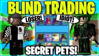 Blind Trading with 20 Secret Pets in Bubblegum Simulator *bad idea* (Roblox)