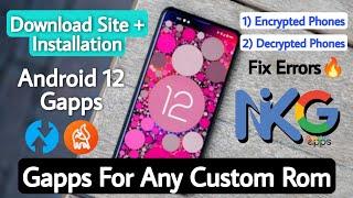 How To Install Gapps In Any Custom Rom. Gapps For Android 12 Custom Rom. Gapps Error 70 Fix.