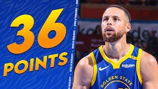 Steph Curry GOES OFF for 36 Points vs OKC  FULL Highlights