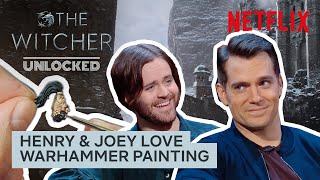 Henry Cavill & Joey Batey Get the Cast Into Warhammer Painting | The Witcher: Unlocked | Geeked