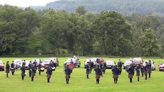 Amazing Grace and Farewell to Nigg by The Vale of Atholl Pipe Band Pitlochry Highland Nights 2021