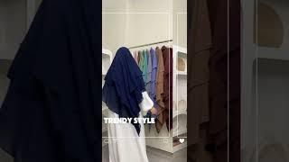 One Layer Khimar #hijab #modestfashion #abaya #hijabtutorial #arabic #eid #fyp #hijabstyle #ootd