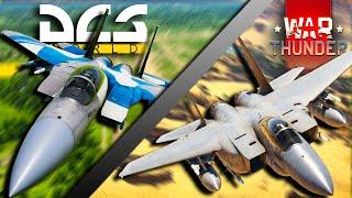 WarThunder F-15C VS DCS F-15C