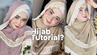 Eid special New Hijab Tutorial 