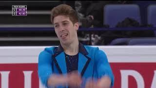 World Figure Skating Championships / Moris Kvitelashvili / short program / 2017