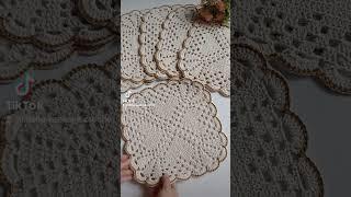 Sousplat de crochê  #crochet
