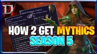 Diablo 4 Mythic Farm : How to Get Mythic Uniques, Fastest / Best Methods Season 5