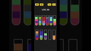 Water sort puzzle level 158