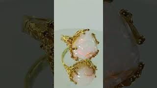 Кольцо с опалом. #ювелирныеизделия #jewelry #опал