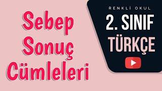 Sebep Sonuç Cümleleri (Neden Sonuç) - 2. Sınıf Türkçe