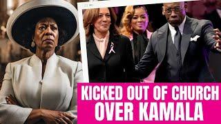 Atlanta Woman MAD at Kamala KICKED Out of Church as Jamal Bryant Put the Cape on to PROTECT Kamala