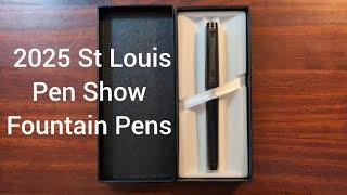 Fountain Pens I'm Selling at the St Louis Pen Show