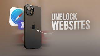 How to Unblock Restricted Websites on iPhone (tutorial)