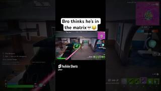POV Black Knight in the matrix #fortnite #fortniteshorts #gaming