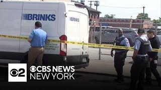 Two men wanted for Brinks truck robbery in Queens, NYPD says