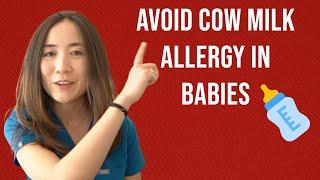 How to Make Baby Less Gassy, Fussy | Avoid Cow Milk Allergy with Breastfeeding or Formula