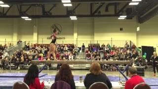 Emma Sirjord Level 9 Beam Northern Lights Event Finals 2015