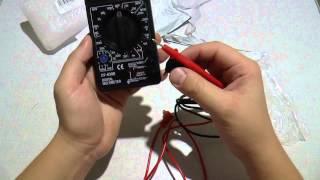 Digital Multimeter DT830B from AliExpress / Мультиметр з Аліекспрес