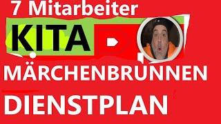 Excel Dienstplan Märchenbrunnen Dienstplan für Kitas und Heim - Monatsplanung