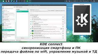 Подробный обзор KDE connect: синхронизация android и ПК(немного яблочной магии для android и linux)