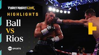 HOMECOMING COMPLETE  | Nick Ball vs. Ronny Rios | Fight Night Highlights #BallRios