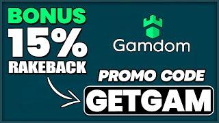 GAMDOM PROMO CODE | BONUS 15% RAKEBACK - Code: getgam (gamdom promo code 2025)