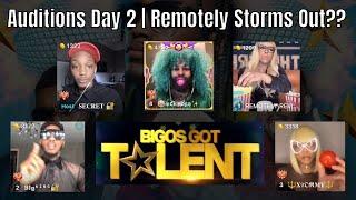 Bigo’s Got Talent | Auditions Day 2 | Remotely Storms Off Set? | Tae Stormy Rick Rosa Remotely James