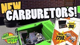 NEW RACING CARBURETORS! - MY SUMMER CAR BETA