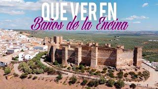 CASTILLO de BAÑOS DE LA ENCINA y qué ver en la población (MibauldeblogsTV)