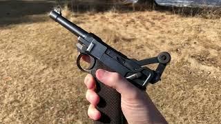 Luger P08 POV firing