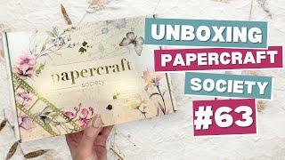 Unboxing Papercraft Society Box #63 | Lou Collins from TEXT{ures}