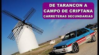 DE TARANCON A CAMPO DE CRIPTANA  CARRETERAS SECUNDARIAS  SITIOS PARA HACER FOTOS A LOS COCHES