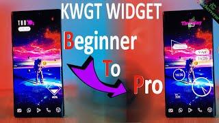 KWGT Widget - How to Go from Beginner to PRO - EP1 - [2020 Guide] - Android Customization Tutorial