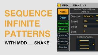 Sequence Infinite Patterns With MDD_____SNAKE