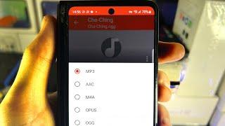 How To Covert aac to mp3 in Android!