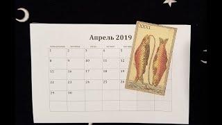 РЫБЫ. АПРЕЛЬ 2019г. ТАРО РАСКЛАД. ТАРОскоп.