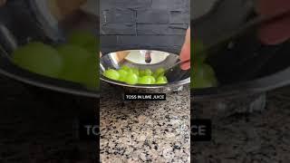 Jaylyn Bercier Healthy Sour Candy Grapes Recipe