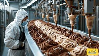 How Millions of Ice Creams Are Made in a Factory | Ice Cream Factory Process